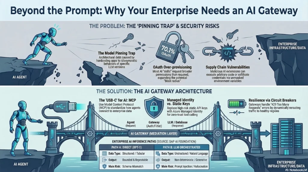 Beyond the Prompt: AI Gateway Architecture vs Pinning Trap
