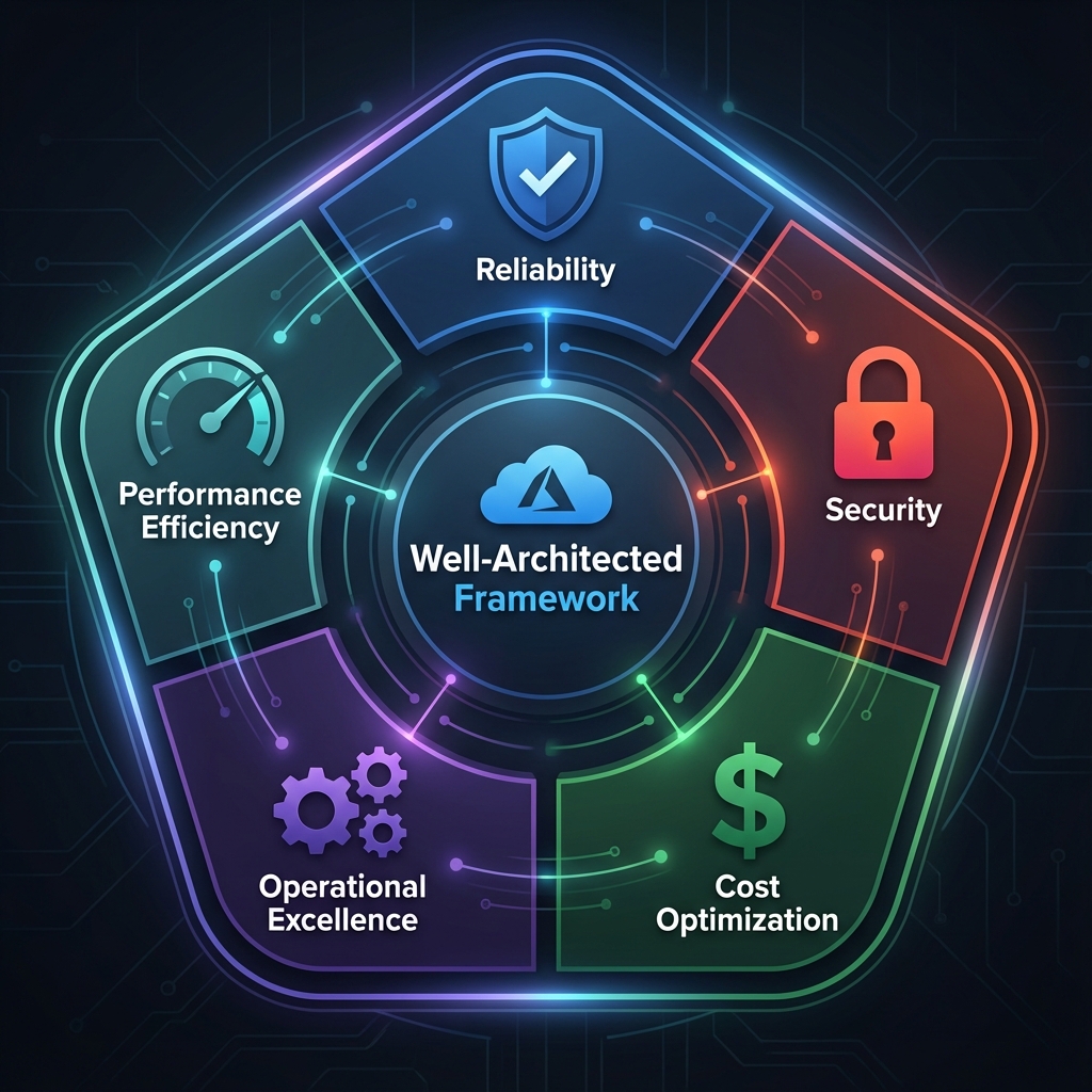 Azure Well-Architected Framework 5 Pillars