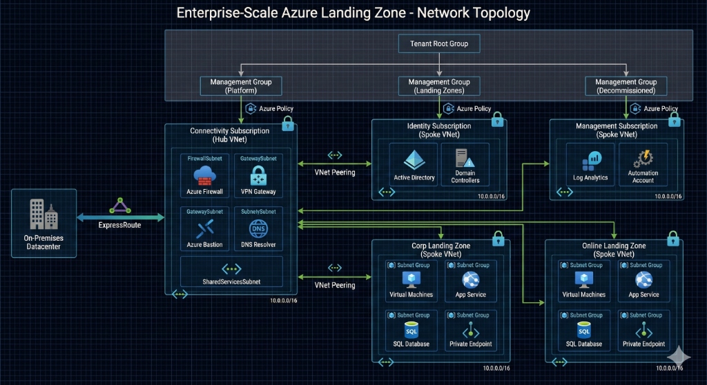 Azure Landing Zones Architecture
